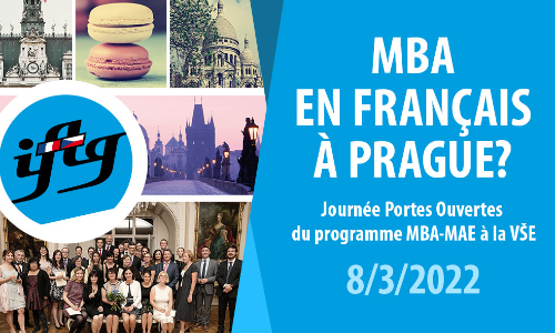 Francouzsko-český program MBA zve na Den otevřených dveří