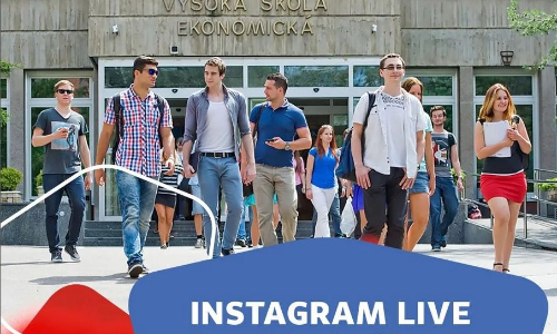 VŠE Goes Live on Instagram