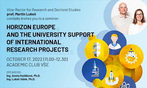 Horizon Europe and the university support of international research projects