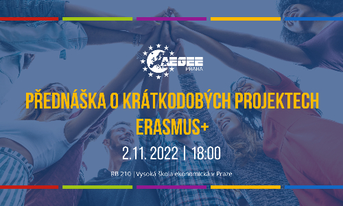 Přednáška o KRÁTKODOBÝCH projektech Erasmus+