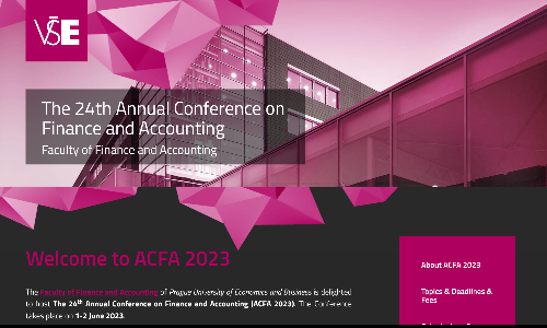 The 24th Annual Conference on Finance and Accounting (ACFA 2023)