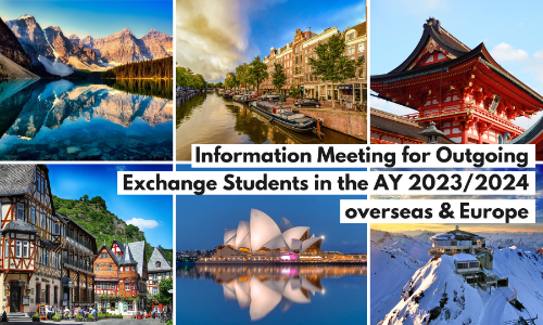 Information Meeting for Outgoing Exchange Students in the AY 2023/2024 (in English)