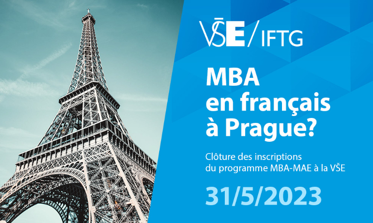 Francouzsko-český program MBA - uzávěrka přihlášek