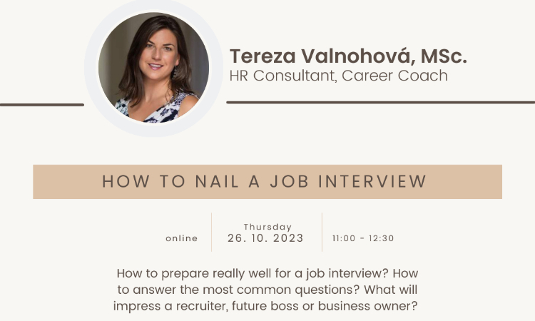 Workshop: How to nail a job interview
