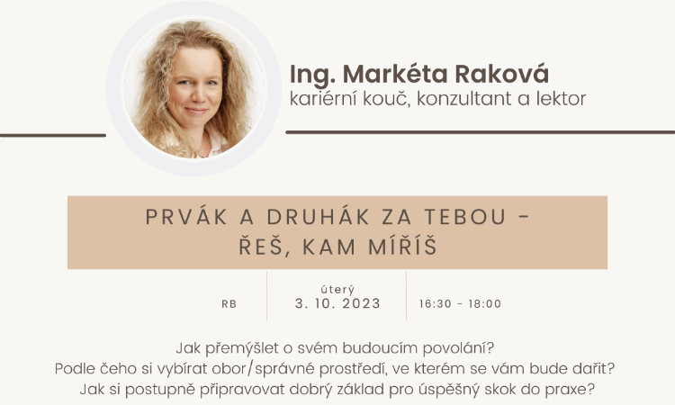 Workshop: Prvák a druhák za tebou – řeš, kam míříš