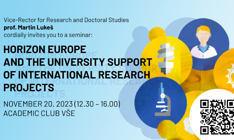 SEMINAR ON HORIZON EUROPE & THE UNIVERSITY SUPPORT OF INTERNATIONAL PROJECTS