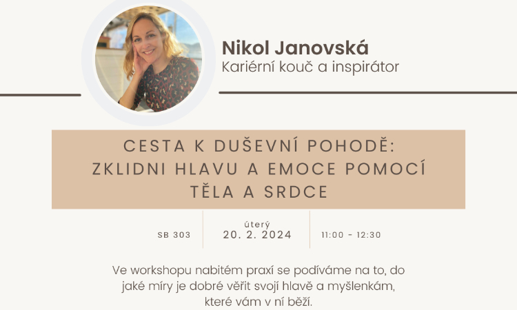 Cesta k duševní pohodě: Zklidni hlavu a emoce pomocí těla a srdce