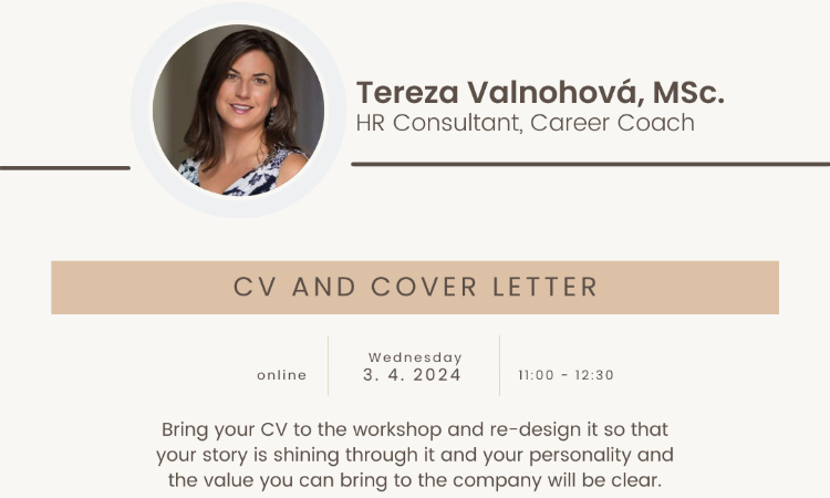 CV and cover letter