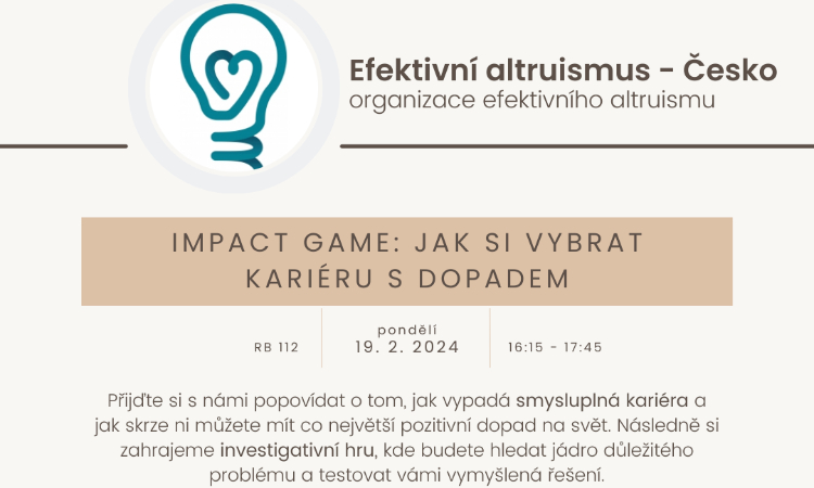 Impact Game: Jak si vybrat kariéru s dopadem