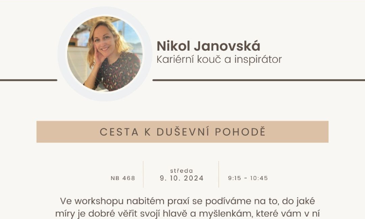 Cesta k duševní pohodě