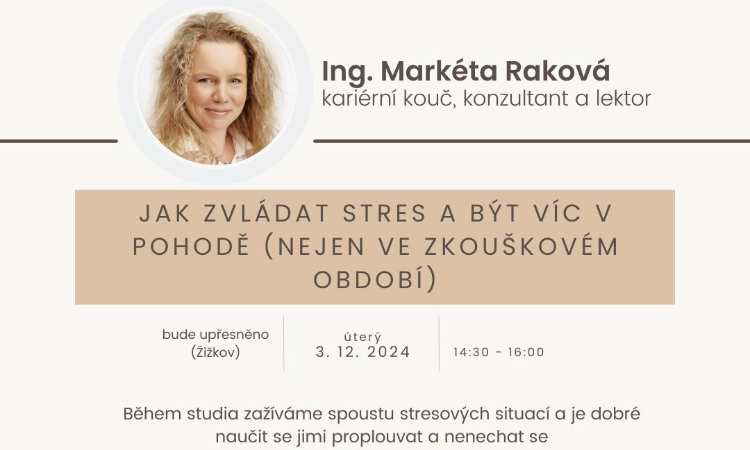 Jak zvládat stres a být víc v pohodě (nejen ve zkouškovém období)