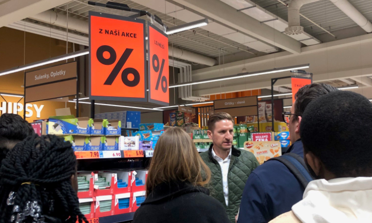 Přednáška Kaufland - J. Bauer, člen boardu