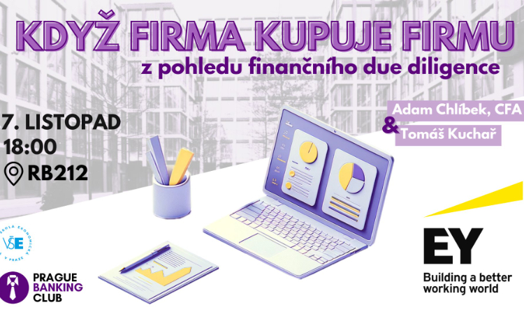 EY: Když firma kupuje firmu z pohledu Finančního Due Diligence