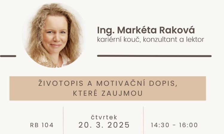 Životopis a motivační dopis, které zaujmou