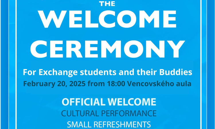 Welcome Ceremony for incoming Exchange students