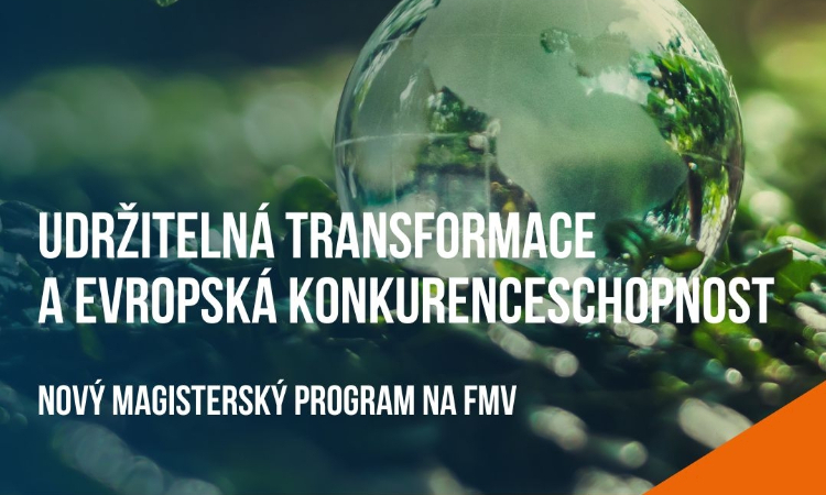 Informační webinář: Studijní program Udržitelná transformace a evropská konkurenceschopnost