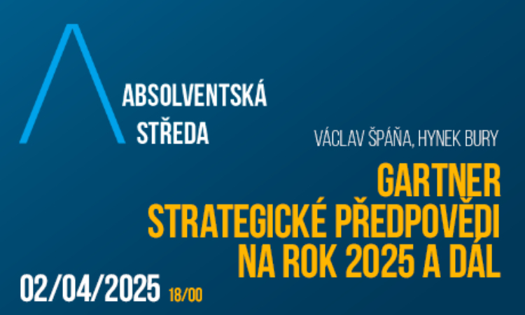 Absolventská středa: Gartner – Strategické předpovědi na rok 2025 a dál