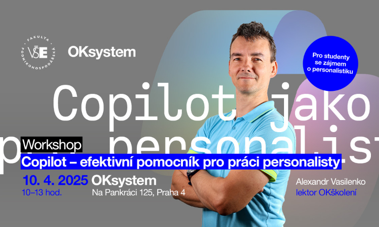 Workshop: Copilot – efektivní pomocník pro práci personalisty