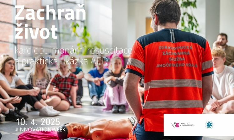 Kardiopulmonární resuscitace a praktická ukázka AED