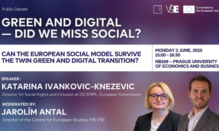 Public Debate: Green and Digital - Did We Miss Social?