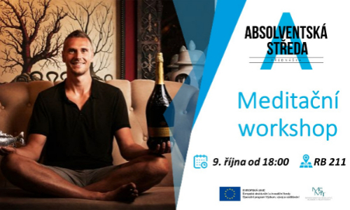 Absolventská středa: Meditační workshop – zlepšete spánek a využití mozku