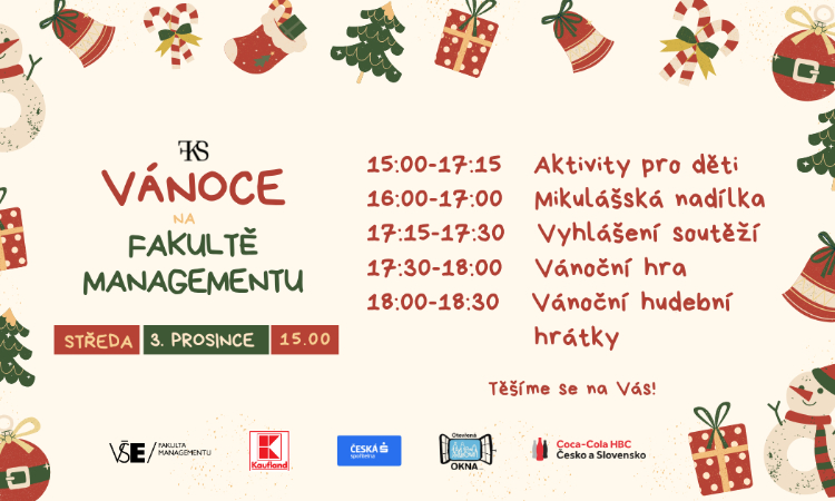 Vánoce na Fakultě managementu
