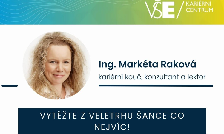 Vytěžte z veletrhu ŠANCE co nejvíc!