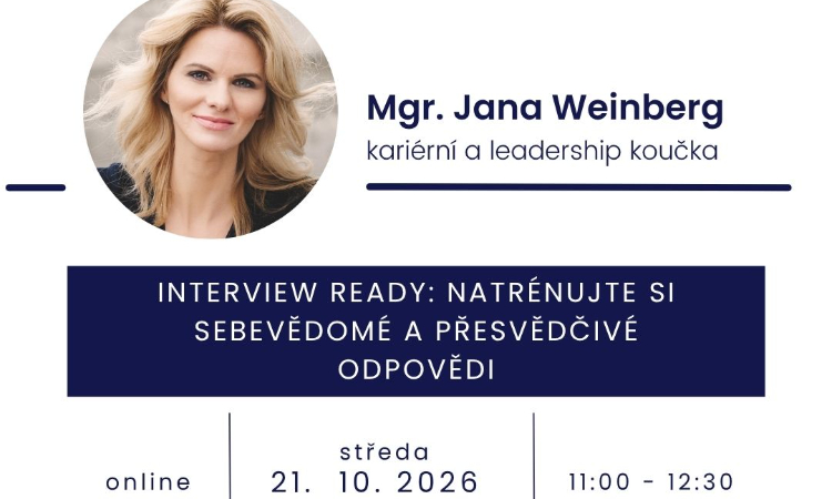 Interview Ready: Natrénujte si sebevědomé a přesvědčivé odpovědi