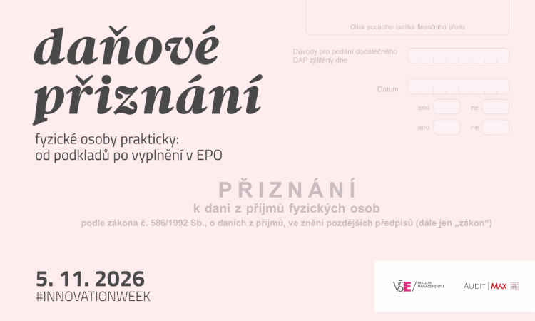 Daňové přiznání fyzické osoby prakticky – od podkladů po vyplnění v EPO