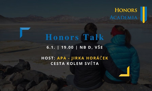 Honors Talk: Cesta kolem světa