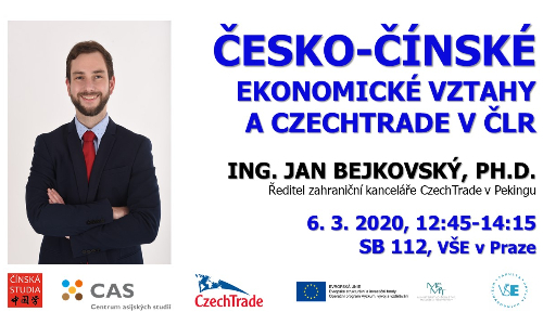 Přednáška „Česko-čínské ekonomické vztahy a CzechTrade v ČLR“